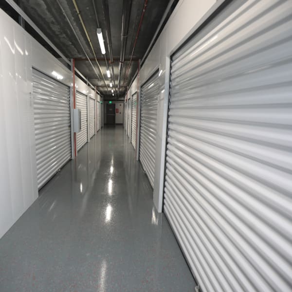 Climate controlled indoor storage units at StorQuest Self Storage in Key West, Florida