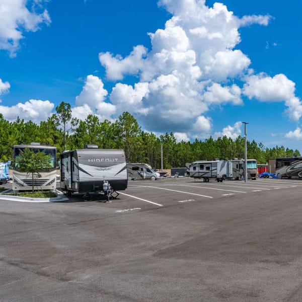 RV, boat and auto storage at StorQuest Self Storage in Parrish, Florida