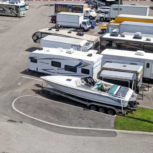 Boat and RV Storage at StorQuest Self Storage in Renton, Washington