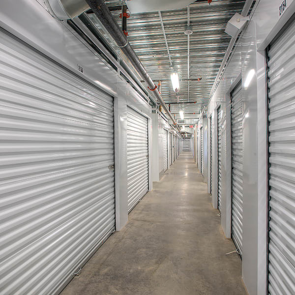 Climate controlled indoor storage units at StorQuest Self Storage in Tucson, Arizona