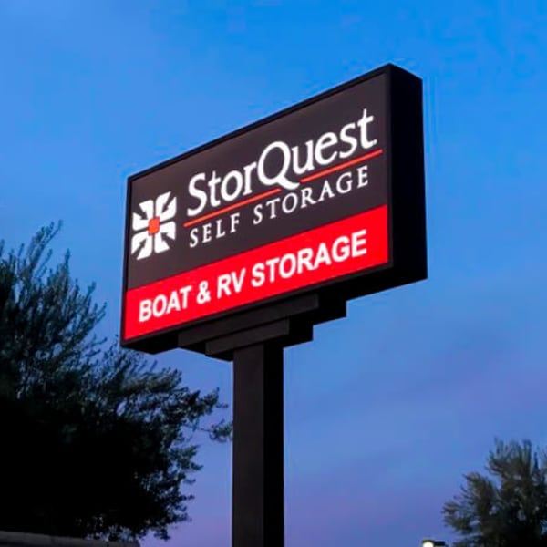 RV, boat, and auto storage at StorQuest RV and Boat Storage in Moreno Valley, California