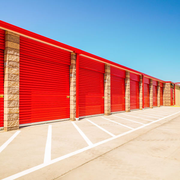 Exterior of outdoor units at StorQuest Self Storage in Santa Maria, California