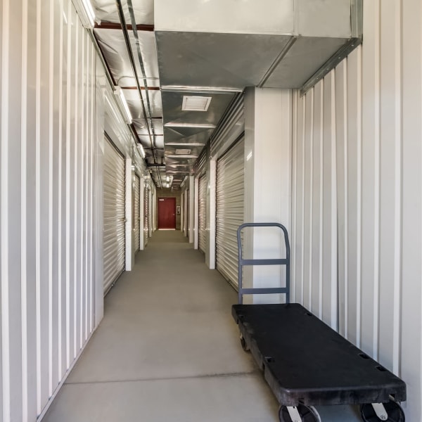 Flat carts available to assist moving your items at StorQuest Self Storage in La Quinta, California