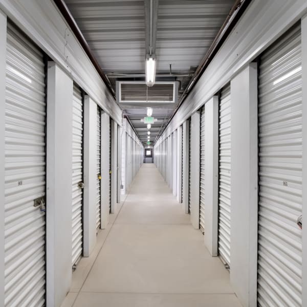 Climate-controlled interior units at StorQuest Self Storage in Glendale, Arizona