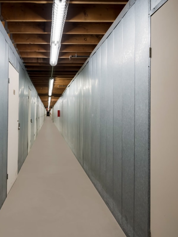 Indoor self storage units at StorQuest Self Storage in Camarillo, California