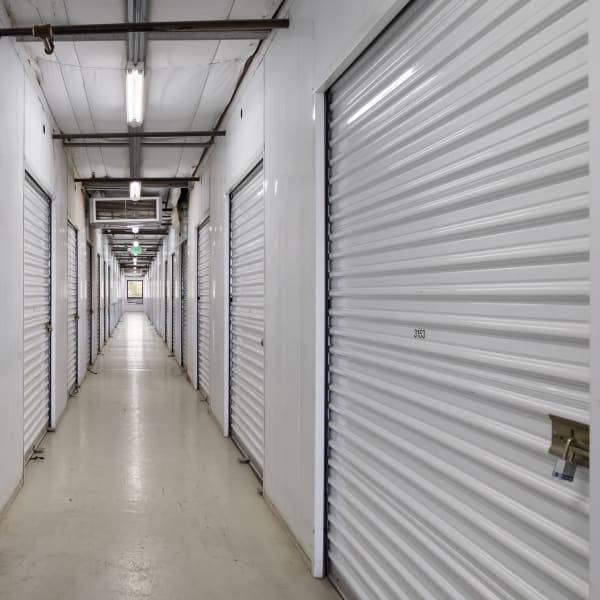 Climate-controlled indoor units at StorQuest Self Storage in Glendale, Arizona