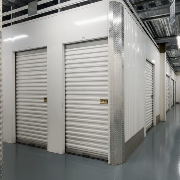 Climate controlled indoor storage units at StorQuest Self Storage in Los Angeles, California