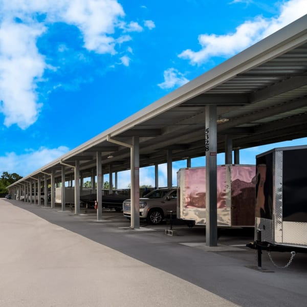 RV storage at StorQuest Self Storage in Ave Maria, Florida